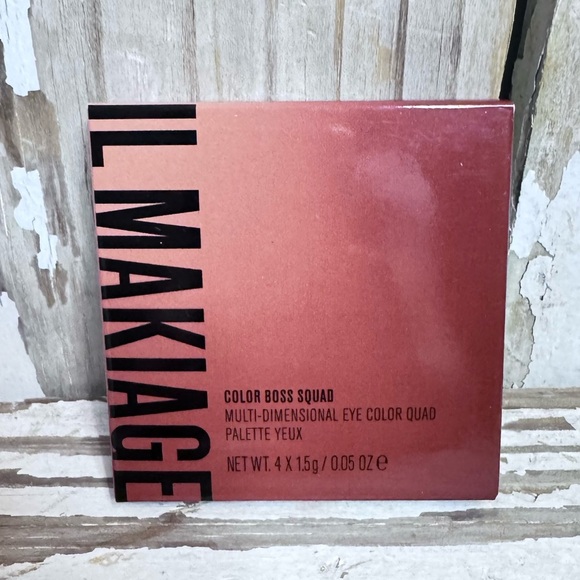 IL MAKIAGE Color Boss Squad Multi Dimensional Eye Color Quad Palette Trend NEW - Picture 10 of 12